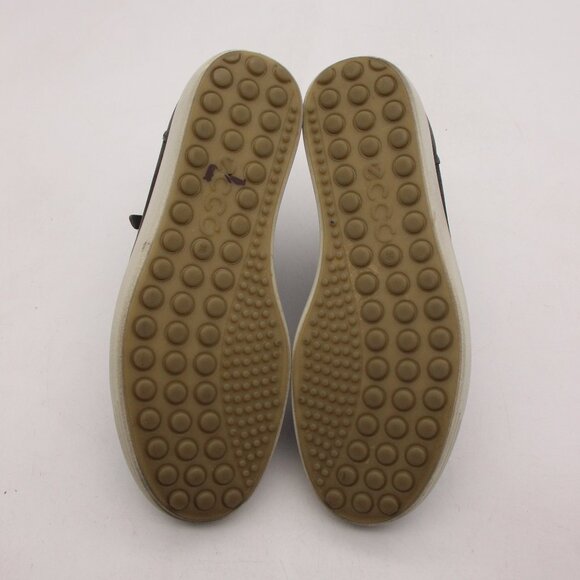 Ecco Soft 7 Mid Women's Size EU 36 US 5 Gray Nubuck Zip Bootie Side Zip Sneaker - Picture 7 of 9